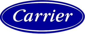 Carrier logo - Leading HVAC technology provider.